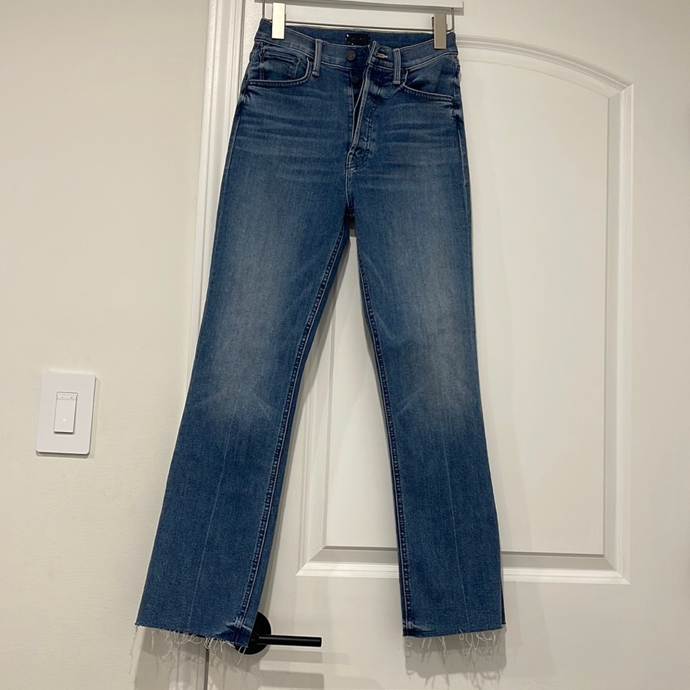 Mother Denim The Tripper Ankle Fray We The Animals pants size 26